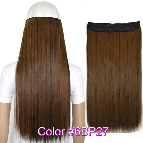 Straight 5 Clips on clip in Hair Extensions