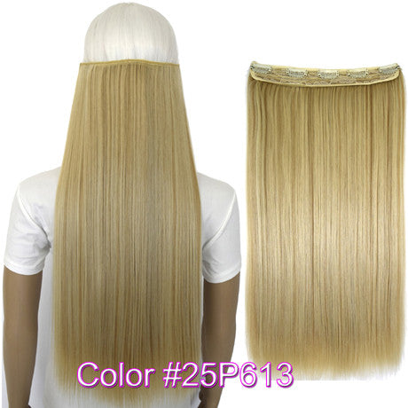 Straight 5 Clips on clip in Hair Extensions