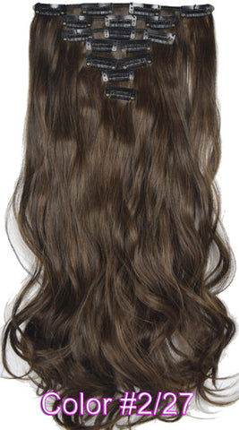 Wavy Clip in hair Extensions