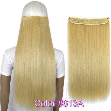 Straight 5 Clips on clip in Hair Extensions