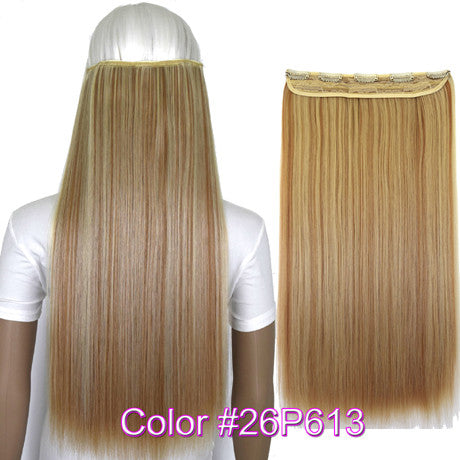 Straight 5 Clips on clip in Hair Extensions