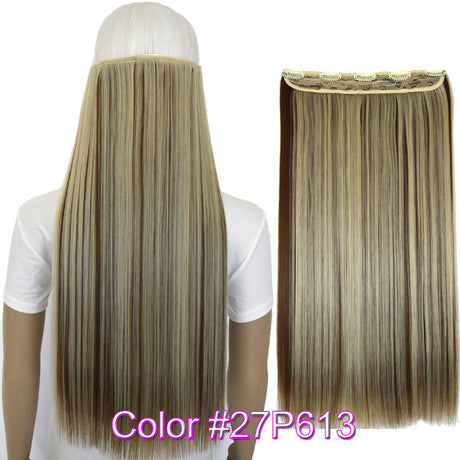 Straight 5 Clips on clip in Hair Extensions