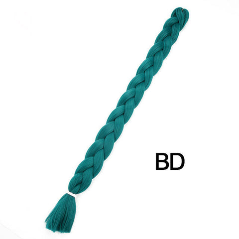 Braids Blonde Crochet False Braiding Hair Extensions