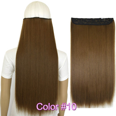 Straight 5 Clips on clip in Hair Extensions