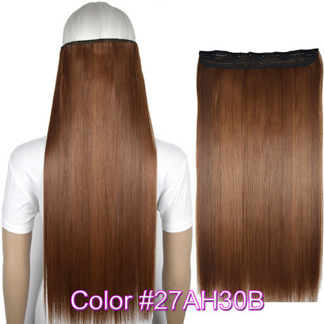 Straight 5 Clips on clip in Hair Extensions