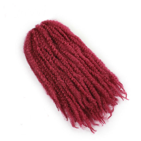 Afro Kinky Twist Hair Crochet Braid Hair Extensions