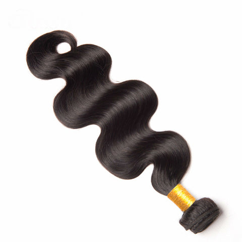 Body Wave Human Hair Natural Color Double  Hair Extension