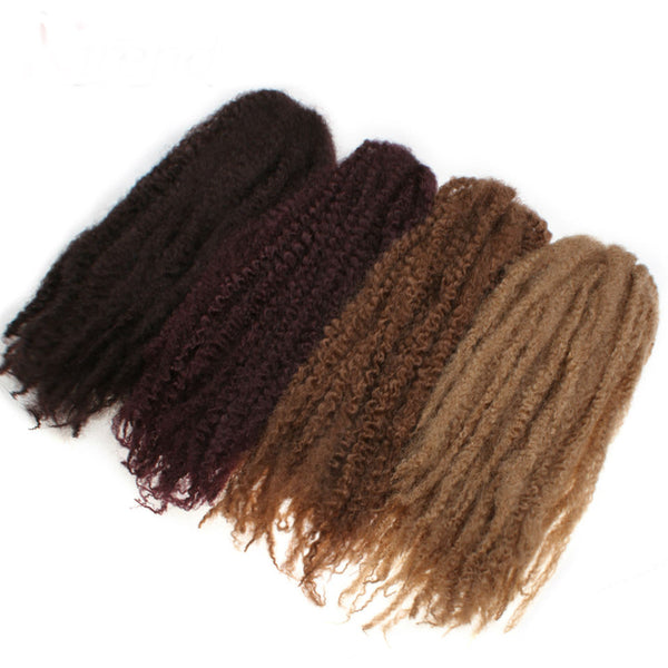 Afro Kinky Twist Hair Crochet Braid Hair Extensions