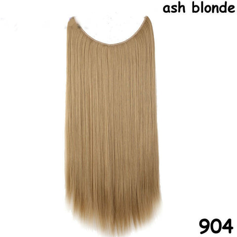 Wavy Hair Extensions  Brown Blonde