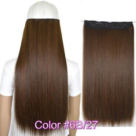 Straight 5 Clips on clip in Hair Extensions