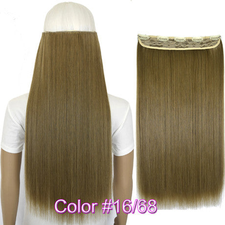 Straight 5 Clips on clip in Hair Extensions