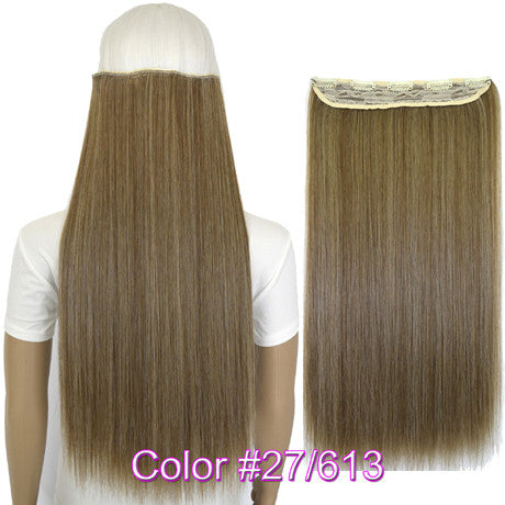 Straight 5 Clips on clip in Hair Extensions