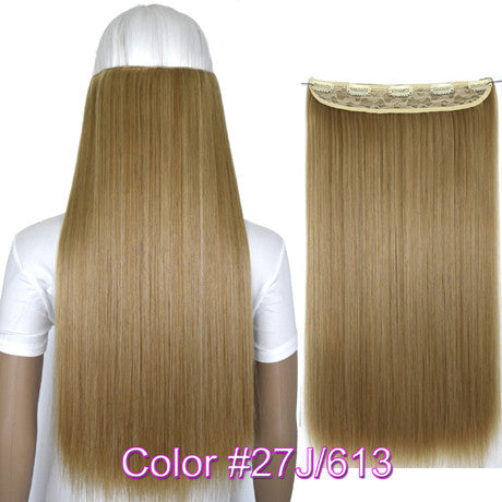 Straight 5 Clips on clip in Hair Extensions