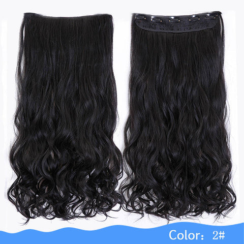 Long Wavy 5 Clip In Hair Extensions Heat Resistant