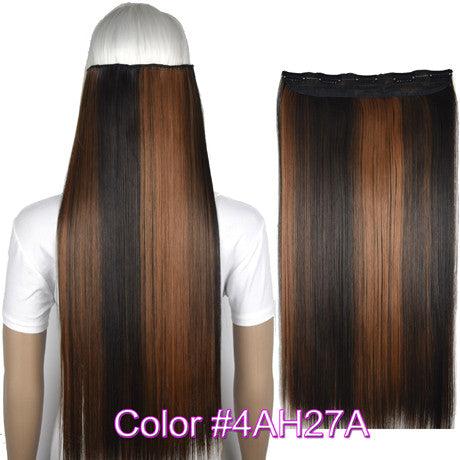 Straight 5 Clips on clip in Hair Extensions