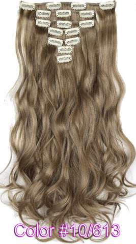 Wavy Clip in hair Extensions