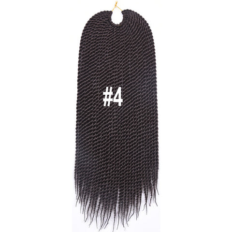 Synthetic Senegalese Twist Crochet Hair Extensions
