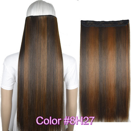 Straight 5 Clips on clip in Hair Extensions