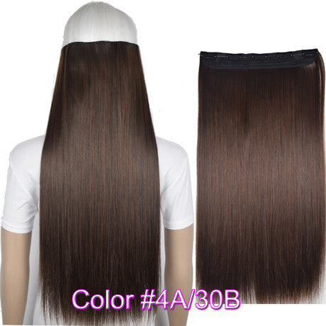 Straight 5 Clips on clip in Hair Extensions