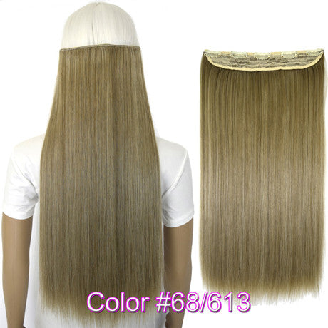 Straight 5 Clips on clip in Hair Extensions